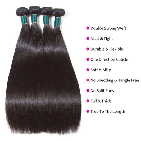 Jadaires Natural Straight Hair